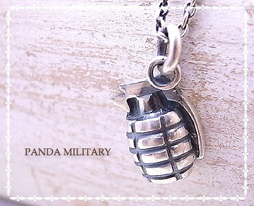 テソロ 楽天市場店の手榴弾 ネックレス 【PANDA MILITARY ミリタリージュエリー】アクセサリー/作家/ハンドメイド｜アングル3