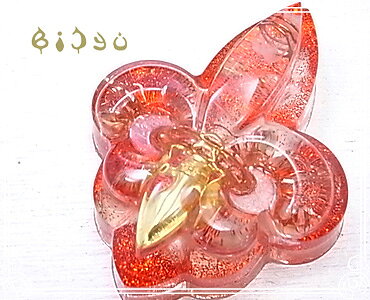フルール・ド・リス型 【オルゴナイト】 ヒマラヤ水晶 毘殊 [Bijyu] スピリチュアル/ハンドメイド oet [2]