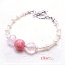 結 天然石 ブレスレット ブレス アクセサリー 作家 ハンドメイド 【Elfanne】