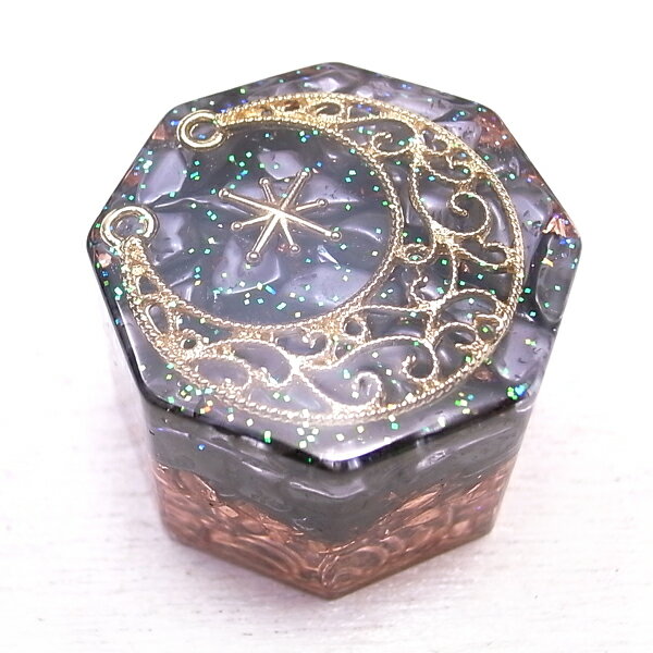 オルゴナイト 八角型 オクタゴン テラヘルツ パワーストーン 天然石 水晶[わんだふるはうす] スピリチュアル 開運 癒し 浄化 幸運のサムネイル