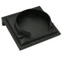 【ブレスレットホルダー】 合成皮革 約83X85XH40mm 黒色《1個》