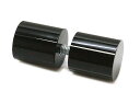 【ブレスレットホルダー】 アクリル 約50-65x23mm 黒色《1個》