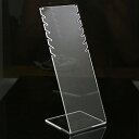 【ネックレスホルダー】 約210x80x75mm クリア アクリル 《1個》 ディスプレイ