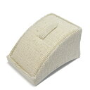 【リングホルダー】 コットン 約46x65xH32mm ナチュラル 《1個》