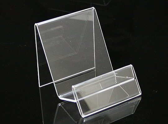 スタンド (台) クリア 約L83xW80x95mm ディスプレイ 陳列 /1個