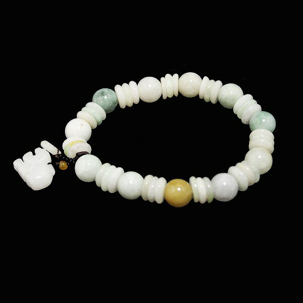 ジェダイド翡翠 ブレスレット 10mm/17cm 天然石 【パワーストーン】