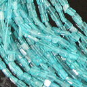 アパタイト 【カットビーズ】 約3x3.5x5mm 《1/4連 約8cm》 天然石