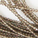 スモーキークォーツ 【カットビーズ】 約2.2x1.5mm《1/4連 約10cm》 天然石