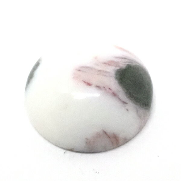 オーシャンジャスパー 【ラウンドカボション】 ルース約 14mm マルチカラー 1点物 裸石