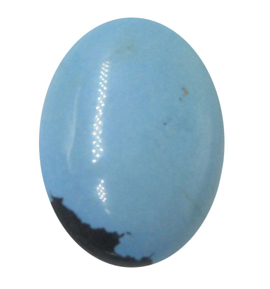 アリゾナ産ターコイズ トルコ石 【オーバルカボション】ルース 18x25x6mm 天然石 ルース 裸石