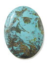 中国産 ターコイズ トルコ石 【オーバルカボション】ルース 30x40x4mm 天然石 ルース 裸石