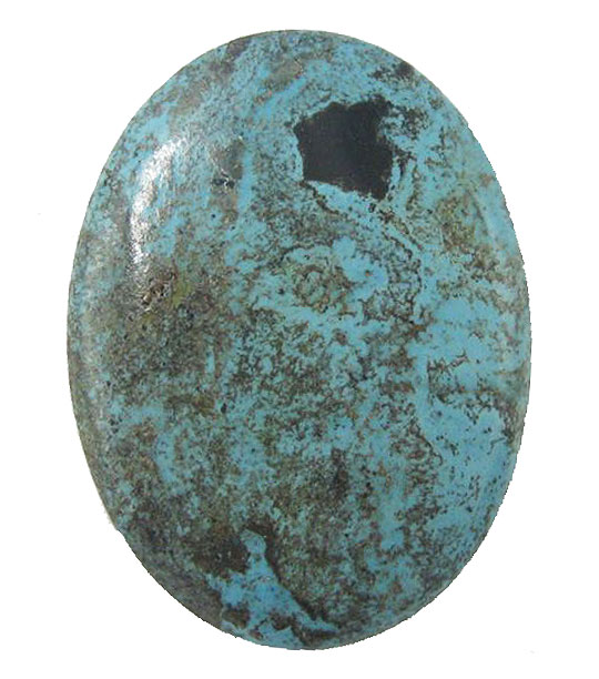 中国産 ターコイズ トルコ石 【オーバルカボション】ルース 30x40x5mm 天然石 ルース 裸石
