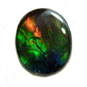 アンモライト(Ammolite) 1点限定 トリプレットルース 約8x10mm 2.01ct 裸石 ルース アンモナイト