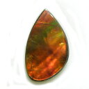 アンモライト(Ammolite) 1点限定 トリプレットルース 約14x23mm 9.04ct 裸石 ルース アンモナイト