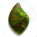 アンモライト(Ammolite) 1点限定 トリプレットルース 約16.5x26.5mm 14.07ct 裸石 ルース アンモナイト