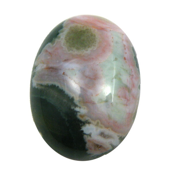 オーシャンジャスパー【ルース 1点もの オーバルカボション】 約20x15x6mm 裸石 天然石