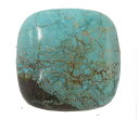 ターコイズ トルコ石 【クッションボションルース】 裸石 20x20x8mm 1点物