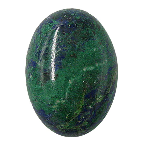 アズライト 【オーバルカボション】 ルース 裸石 18x25x7mm 1点物