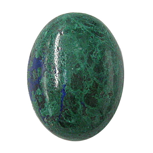 アズライト 【オーバルカボション】 ルース 裸石 15x20x5mm 1点物