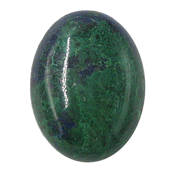 アズライト 【オーバルカボション】 ルース 裸石 15x20x5mm 1点物