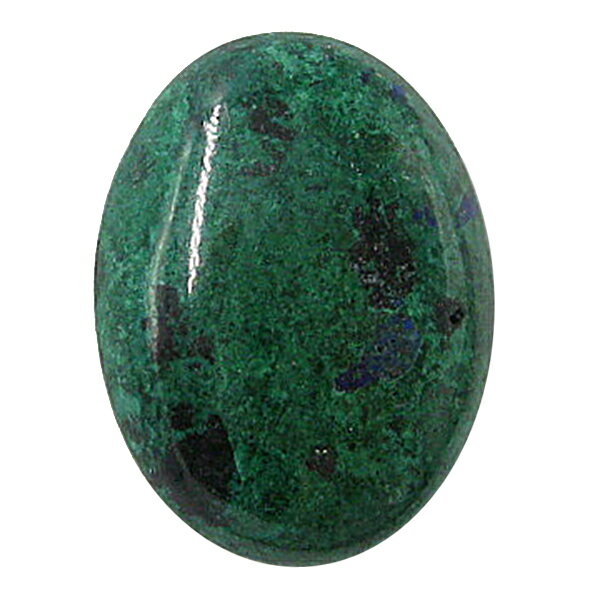 アズライト 【オーバルカボション】 ルース 裸石 15x20x5mm 1点物