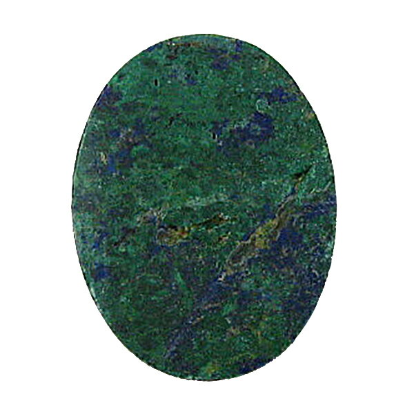 アズライト 【オーバルカボション】 ルース 裸石 15x20x5mm 1点物
