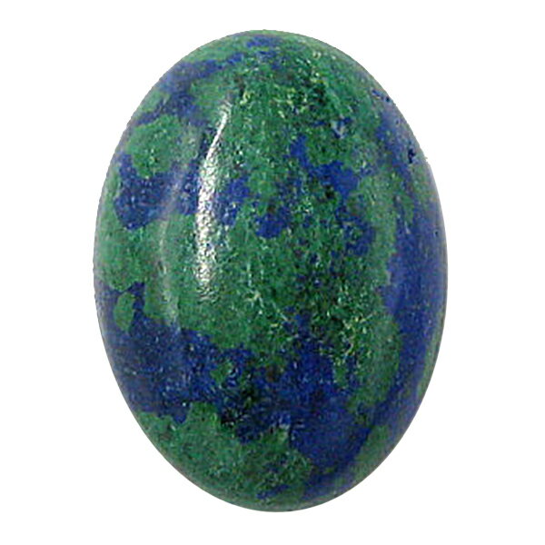 アズライト 【オーバルカボション】 ルース 裸石 13x18x5mm 1点物