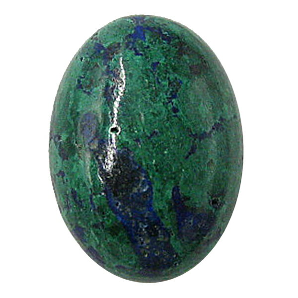 アズライト 【オーバルカボション】 ルース 裸石 13x18x5mm 1点物