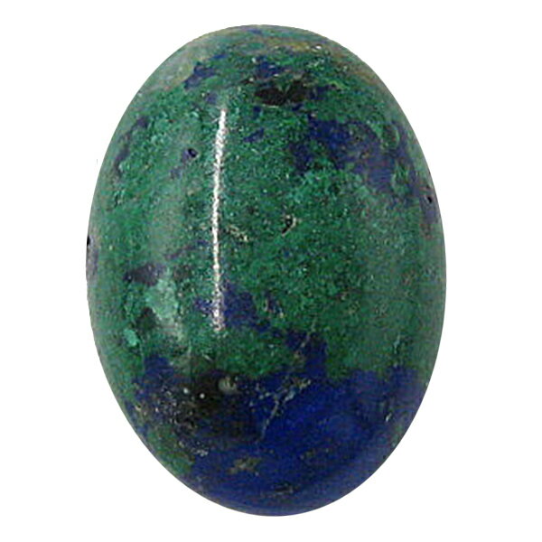 アズライト 【オーバルカボション】 ルース 裸石 13x18x5mm 1点物