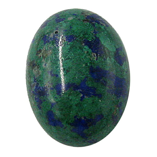 アズライト 【オーバルカボション】 ルース 裸石 13x18x5mm 1点物