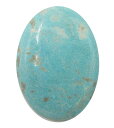 ターコイズ トルコ石 【オーバルカボション】ルース 裸石 22x30x6mm 1点物