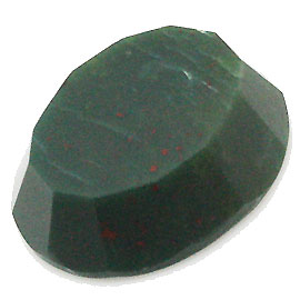 ブラッドストーン 【天然石パーツ】 裸石ルースパーツ いろいろなパーツ 約18x14x6mm 《1個》