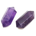 アメジスト 【天然石パーツ】 ポイントパーツ 約12x5x5mm 《1個》