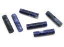 ソーダライト 【天然石チャーム】 円柱パーツ いろいろなパーツ 約20x5mm 《10個》