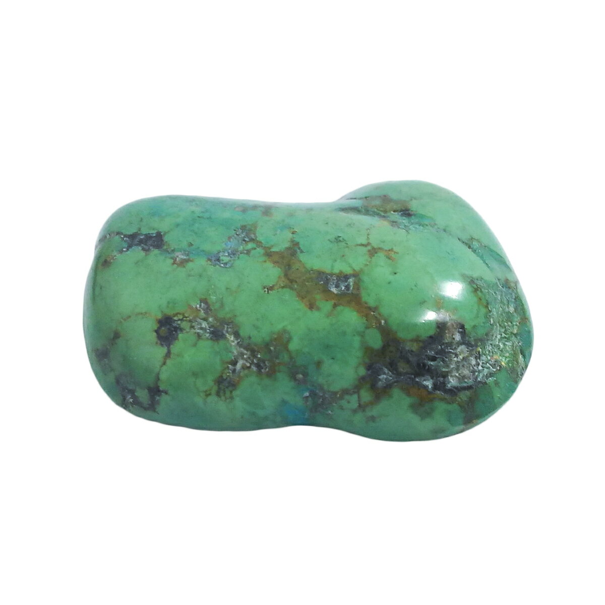 Rakuten - ターコイズ　【スライスパーツ】　トルコ石 約49.3x39.7x15mm　46g 《1個》 天然石 パーツ