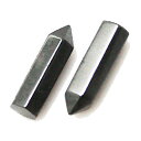 ヘマタイト 【天然石チャーム】 ポイントパーツ 約13-15x4-5mm前後 《1個》