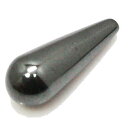 ヘマタイト 【天然石パーツ】 しずく 片穴あり いろいろなパーツ 約23x9mm前後 《1個》