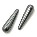 ヘマタイト 【天然石パーツ】 しずく 片穴あり いろいろなパーツ 約18x5mm前後 《1個》