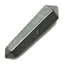 ヘマタイト 【天然石チャーム】 ポイントパーツ 約30x8mm前後 《1個》