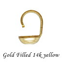 ゴールドフィルド エンドパーツボールチップ 約 L5xW3.45mm 《10個》 14Kイエロー K14GF アクセサリーパーツ 金具