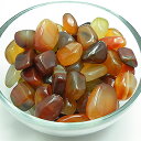 カーネリアン 【タンブル】(穴なし) 《約500g》 量り売り 天然石