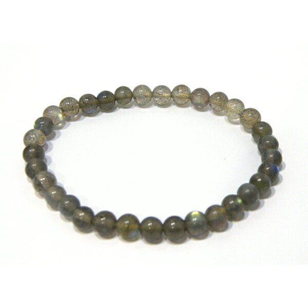 ラブラドライト 【1点もの ブレスレット】 約16cm 天然石 パワーストーン