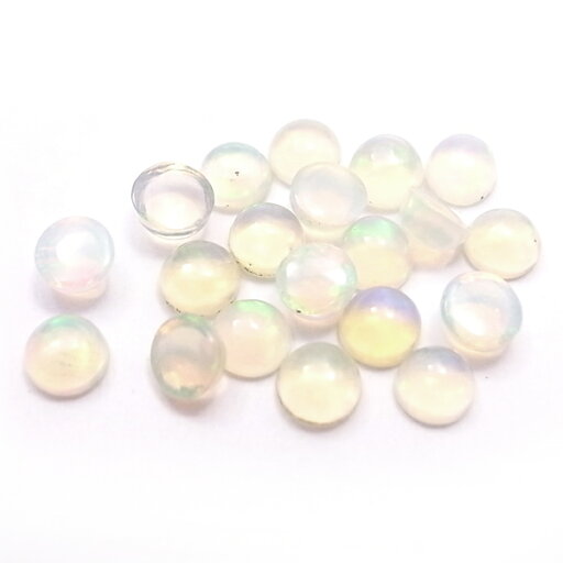 オパール 【ラウンドカボション】2.5mm ルース 《1個》 裸石 天然石 オパール 【ラウンドカボション】2.5mm ルース 《1個》 裸石 天然石