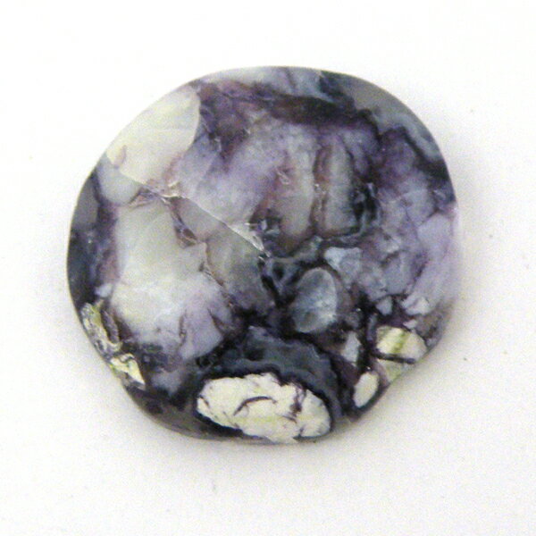 ティファニーストーン ラウンドカボション 約13.5x13.6x2.9mm 【1点限定ルース】 天然石 パワーストーン