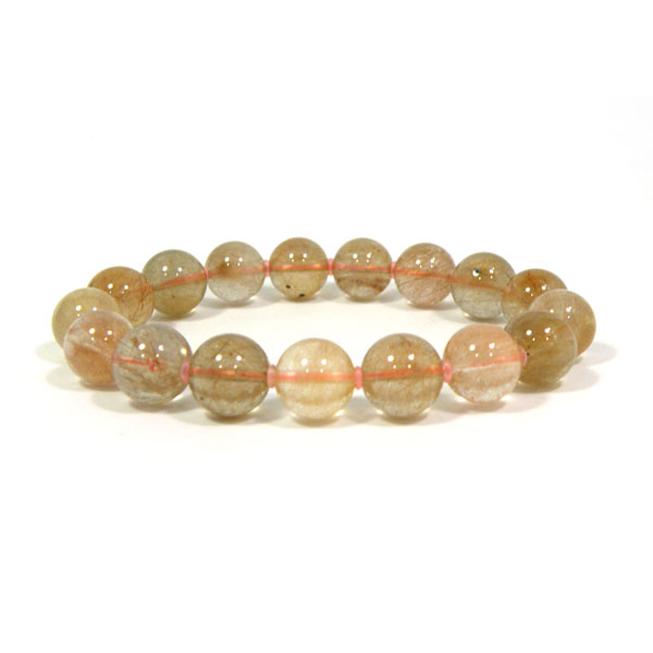 ルチルクォーツ 【1点もの ブレスレット】 約12mm 約18cm 天然石 パワーストーン