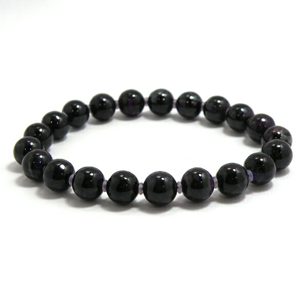 スギライト 【1点もの ブレスレット】 約9mm 約19cm 天然石 パワーストーン