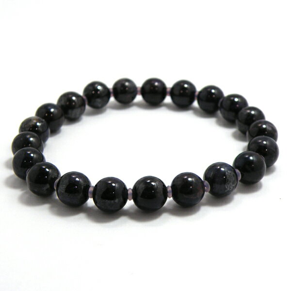 スギライト 【1点もの ブレスレット】 約9mm 約19cm 天然石 パワーストーン