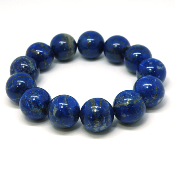 ラピスラズリ 【1点もの ブレスレット】 約16cm 天然石 パワーストーン