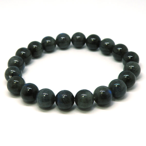 ラブラドライト 【1点もの ブレスレット】 約16cm 天然石 パワーストーン