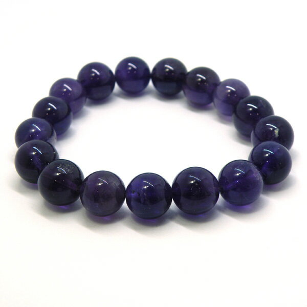 アメジスト 【1点もの ブレスレット】 約16cm 天然石 パワーストーン